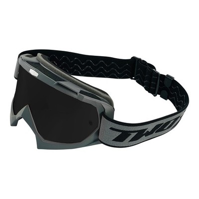 Motocross-Brille TWO-X Crossbrille Race MX Enduro grau getönt grau grau MX