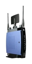 Linksys WRT300N Wireless-N 4-Port Broadband Router With MIMO technology