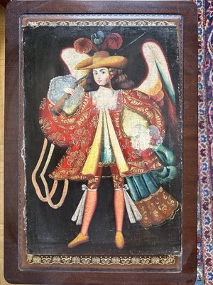 Gemälde eines Erzengels, Cusco-Schule