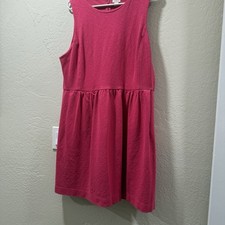 J. Crew Vibrant Pink Casual Womens Dress cotton XL