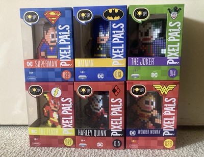 NEW Pixel Pals Lot (31 pcs). Sold as is. Marvel, DC, SF2, TMNT, and More! SDCC