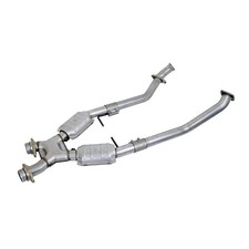 BBK for 96-98 Mustang 4.6 GT High Flow X Pipe With Catalytic Converters - 2-1/2