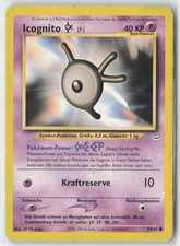 Unown [K] 58/64 Common Neo Revelation Pokemon Unlimited Heavily Played