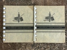 2 Polaroid Land Pictures Photo Albums 1511A For 3  X 4  Photo USA