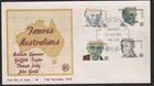 1976 Australia FAMOUS Australians Unused WCS FDC