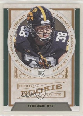 2019 Panini Legacy Rookies Green /100 TJ Hockenson #199 Rookie RC 1j2