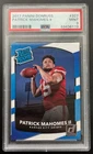 2017 Panini Donruss Football Patrick Mahomes #327 RC Rookie PSA 9