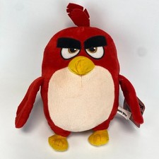 Official Angry Birds Plush Red Bird 2017 Rovio Toy Factory 9 Inches