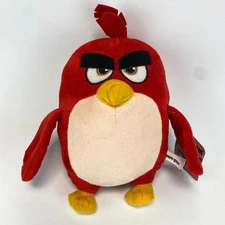 Official Angry Birds Plush Red Bird 2017 Rovio Toy Factory 9 Inches