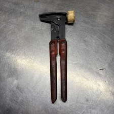 Wheel Weight Pliers/Hammer  Vintage K-D Tools #3358 American Made in USA Red