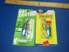 Lot of 2 Luhr Jensen Pre Rapala Hot Shot Mark II Eddie Pope