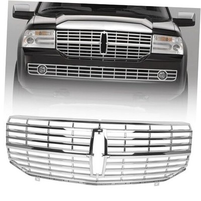  Front Upper Grille Fit for Lincoln Navigator 2007-2014 Bumper Upper Hood 