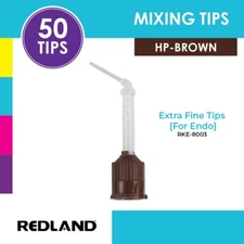 REDLAND Brown Tips Wide with Intraoral (X-Fine) Tips for Panavia SA Cement 50/P