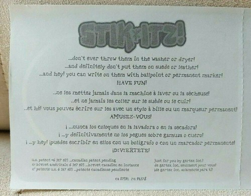 Philadelphia Flyers Hockey Stickers Stik*Itz! 10 Sheet Lot Free Shipping - Picture 2 of 2