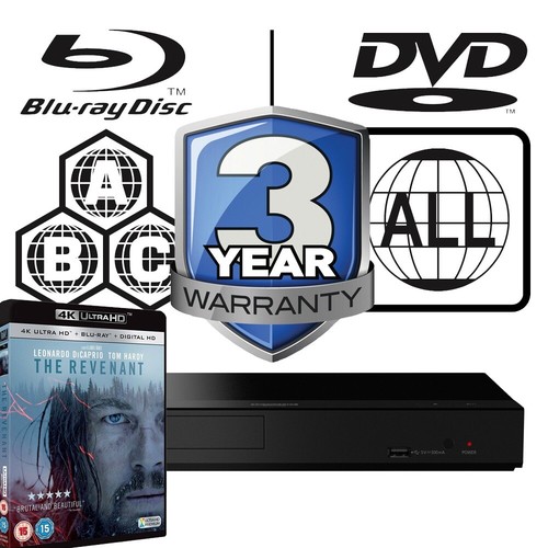 Panasonic Blu-ray Player DP-UB159 All Zone Code Free MultiRegion 4K The Revenant - 第 1/6 張圖片