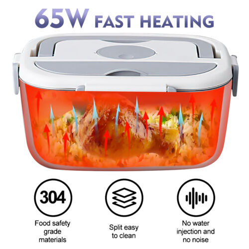 110V Elektrische Fensterläden zum Essen Heizen Warmes Mittagessen Arbeit Auto - Bild 4 von 14