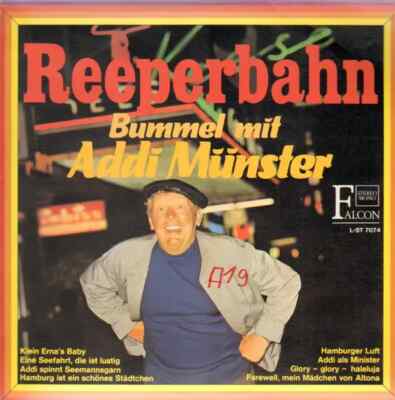 Addi Münster Reeperbahn Bummel mit Addi Münster NEAR MINT Falcon Vinyl LP