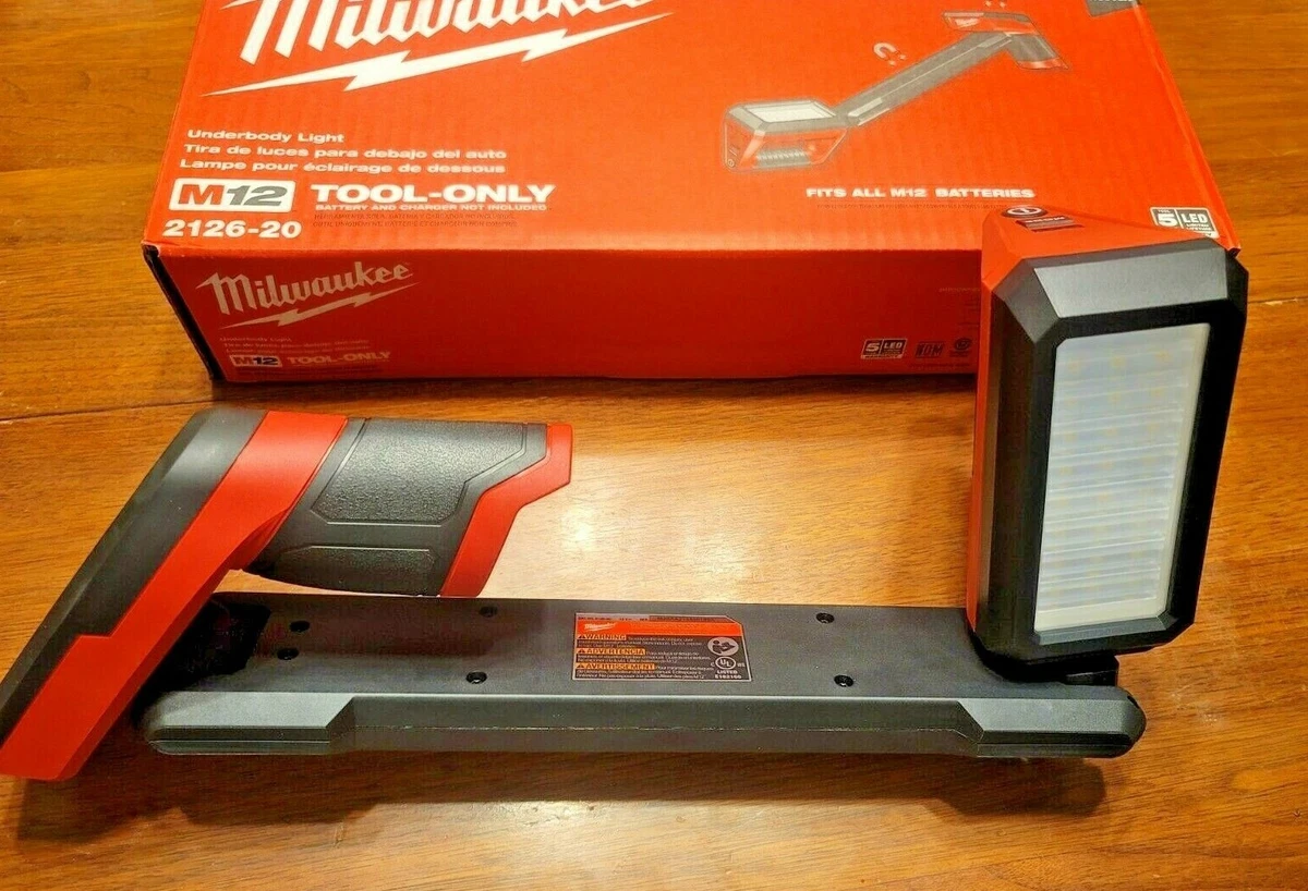 New Milwaukee M12 Adjustable Magnetic Underbody LED Light, Bare 