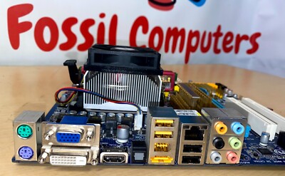 Gigabyte GA-MA78GPM-DS2H AMD Athlon X2 Dual Core CPU BE-2300 1.8Gb of RAM  KL