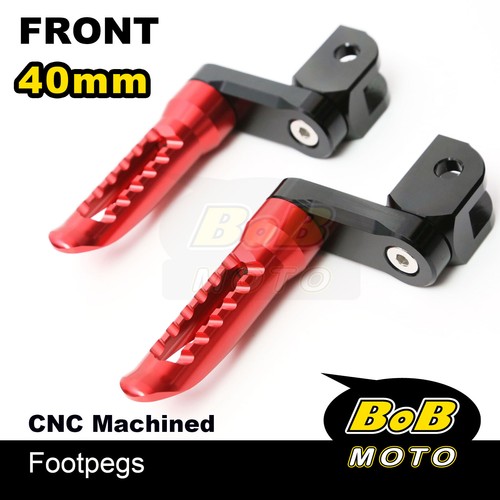 Billet Front 4cm Lowering Foot Pegs For Yamaha FZ1 /S Fazer 2006-2016 - Picture 5 of 16
