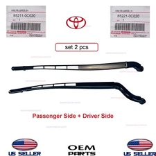 2pcs Genuine Windshield Wiper Arm RIGHT & LEFT 2008-2022 Sequoia 2007-21 Tundra