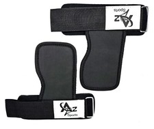 Gym Weight Lifting Straps Power Training Grip Workout Wrist Wraps Pair Gloves