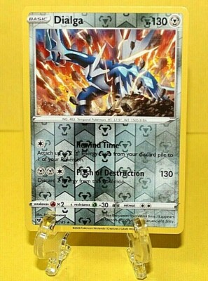 Dialga HP 130 2020 Collectible Reverse Holo Pokemon Trading Card
