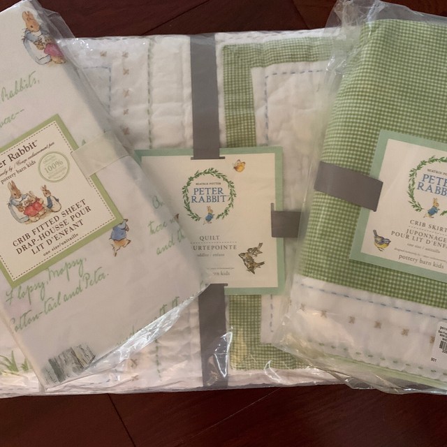 Pottery Barn Kids Peter Rabbit Porcelain Plate Set For Sale Online