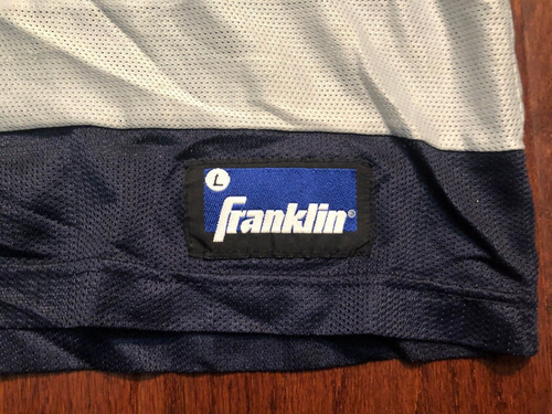 CAMISETA DEPORTIVA DE HOCKEY CALLEJERO FRANKLIN VINTAGE AÑOS 80 PARA HOMBRE GRANDE AZUL GRIS AÑOS 80 e - Imagen 3 de 6