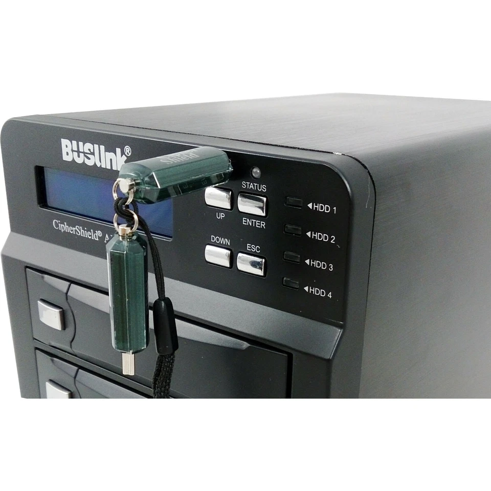 120 TB 4 Bay RAID FIPS 140-2 HIPAA 256-bit AES USB 3.0/eSATA Hardware Encrypted - Image 3 of 4