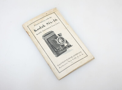 Manuel D’utilisation Kodak Senior Six-16 – Notice Vintage, état Correct