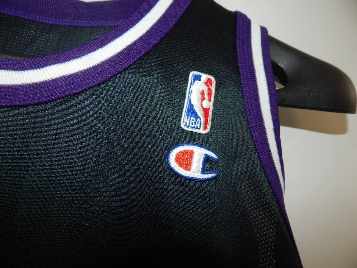 Vintage Sacramento Kings #7 Bobby Hurley Champion NBA
