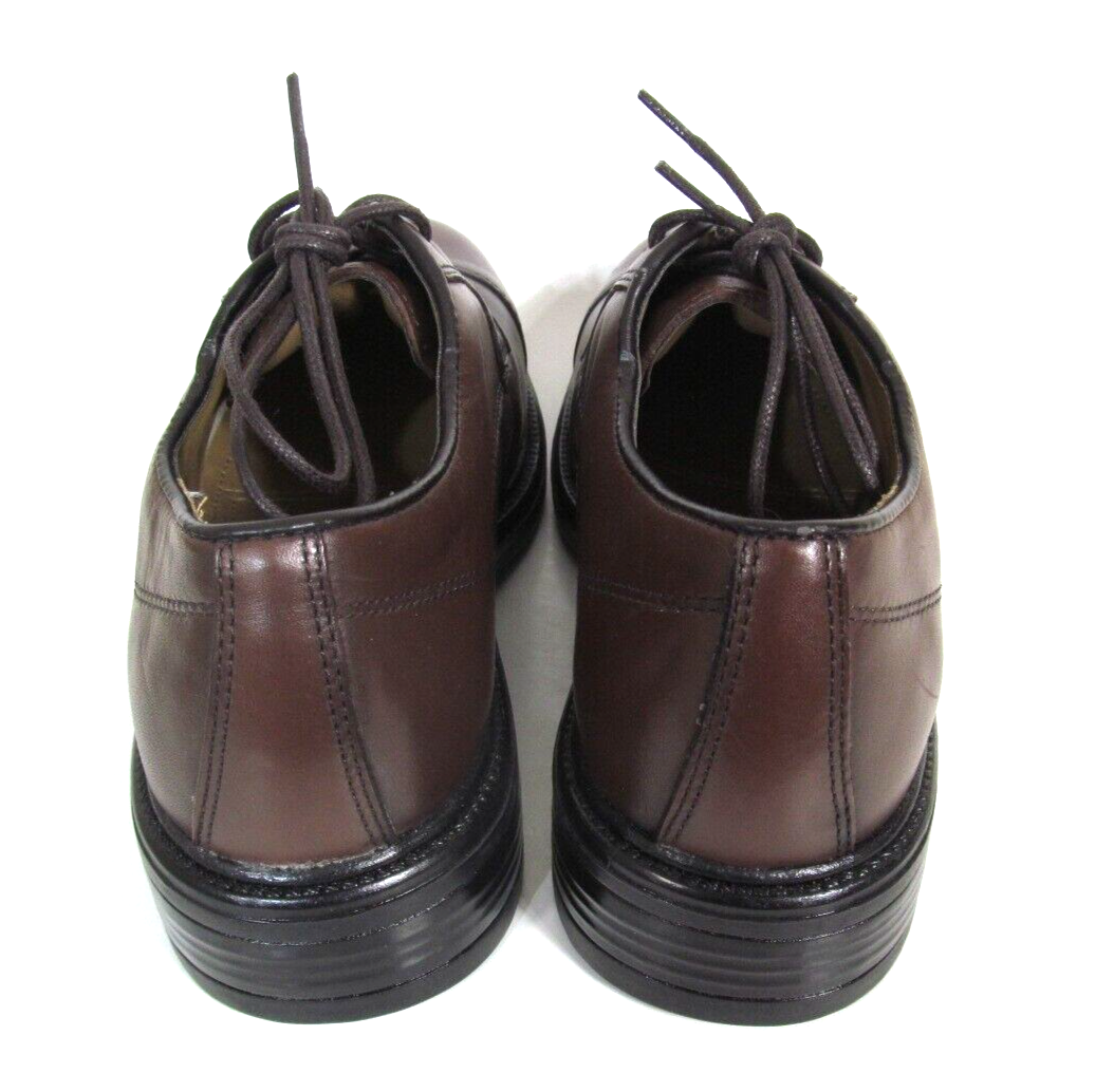 SAOLA Scarpe eleganti NUNN BUSH NUOVE SENZA ETICHETTE da uomo 8 W marroni in pelle stringate punta a punta Oxford 81102 02