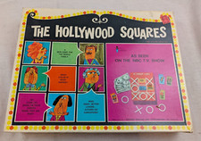 The Hollywood Squares ~Vintage Board Game 1967- Complete