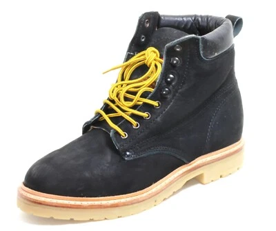 263 Stiefelette Leder Trapper Sprinter Boots Schwarz Buffalo 46 - Bild 1 von 4