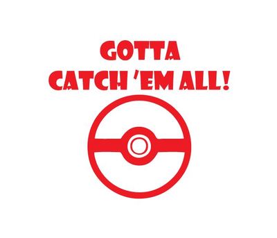 ポケモンシール　Gotta Stamp'em All ステッカーシート Gotta Catch Em All Pokemon Decal Vehicle Sticker 2484 | eBay