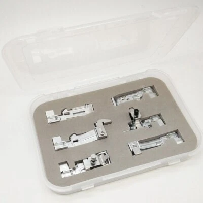 Set of 6 Serger Overlock Feet For Singer QuantumLock 14T948,14T957,14T967,14T968