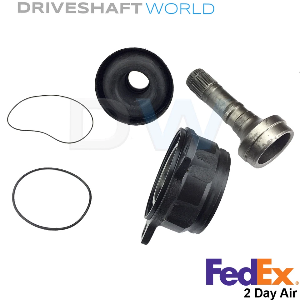 Eje de transmisión delantero Junta CV 30 estrías y talón Mitsubishi Montero Sport 1997-2004 Foto 2 de 2