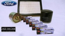 Ford Escape BA ZA 3.0L V6 Oil Fuel Air Filter TT Platinum Spark Plugs Kit 01-04