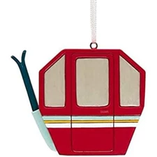 Hallmark Ski Ya Later Gondola Tree Trimmer Gift Ornament
