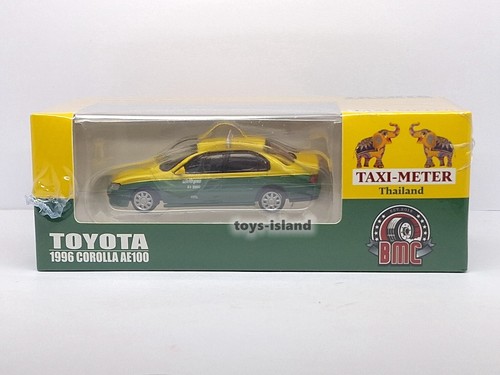 BM Creations JUNIOR BMC 1/64 Toyota Corolla AE100 Thailand Taxi Meter NEW RHD - Picture 4 of 9