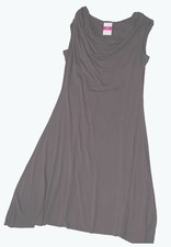 FRESH PRODUCE NWT XL Brown DREAMTIME DRAPE DRESS 79 sleeveless