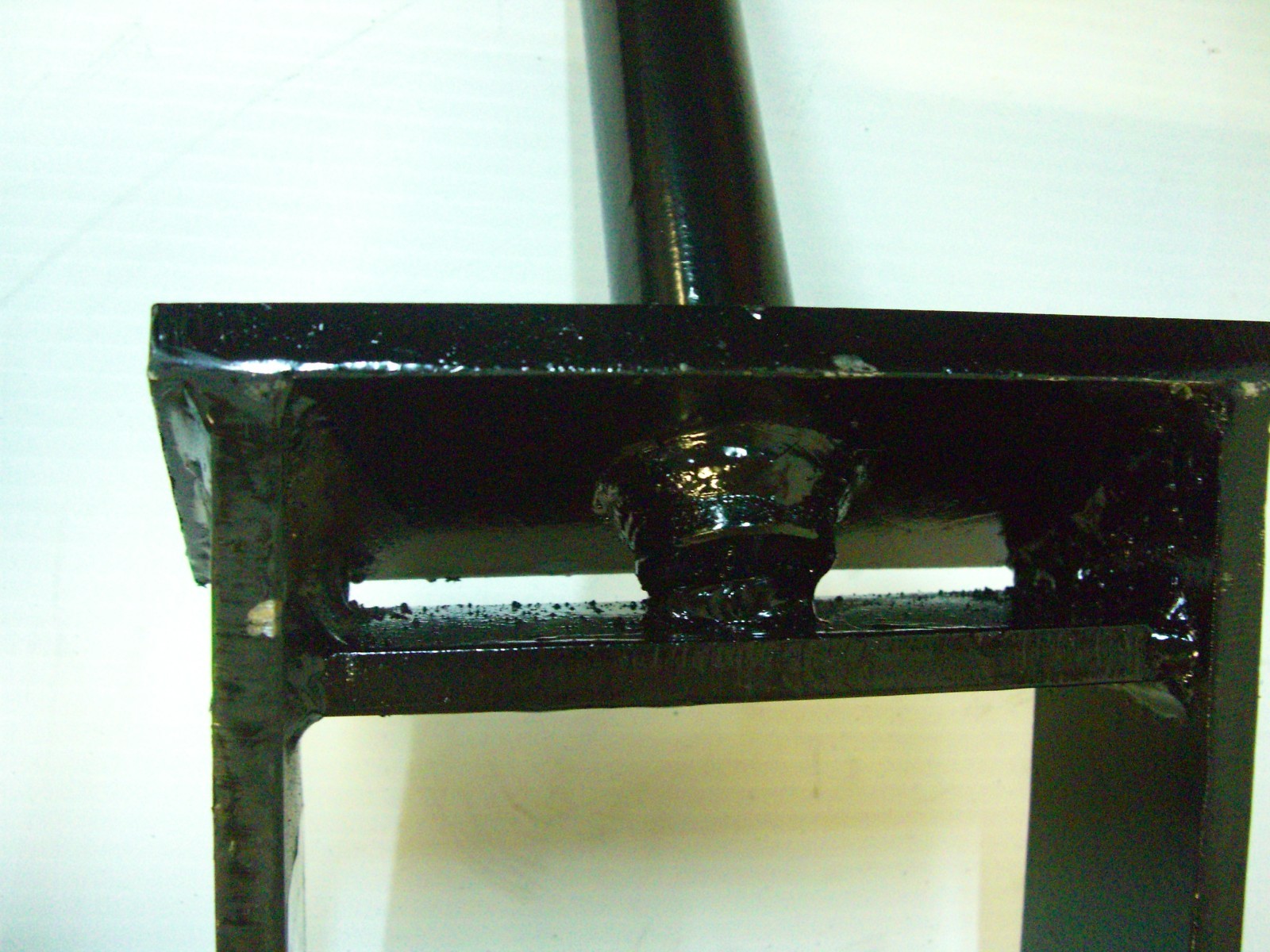 Tail Wheel Yoke Fork 1 1/4" Shaft for 1" Axle Bolt Brush Hog Rotary