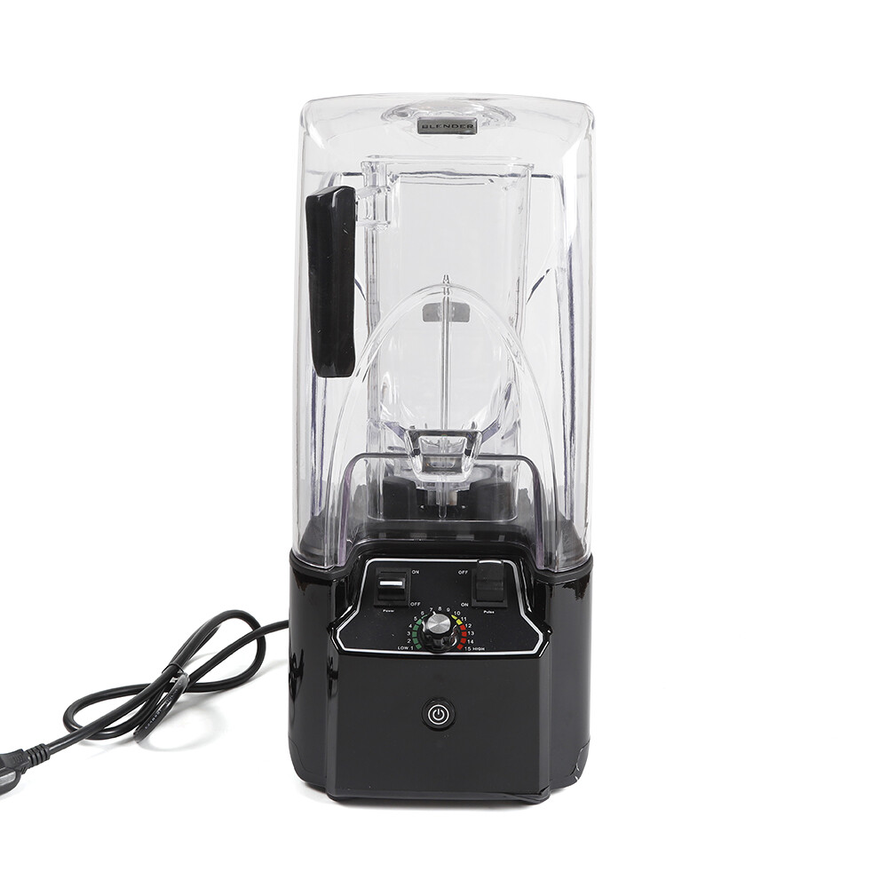 2.2L Quiet Commercial Blender with Soundproof Shield 2200 Watt