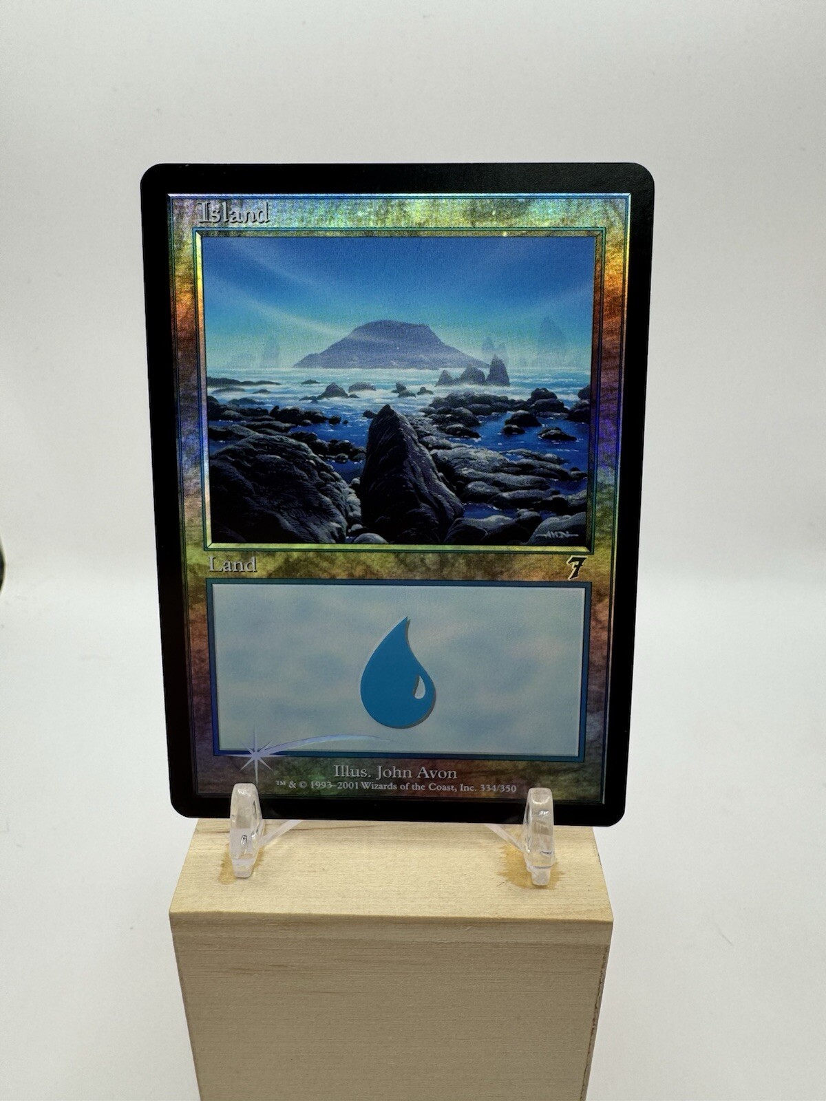 Island (334) 7th Edition Foil NM/Mint MTG Magic: The Gathering