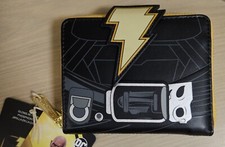 DC COMICS Black Adam Glow In The Dark Cosplay Zip Around Wallet New