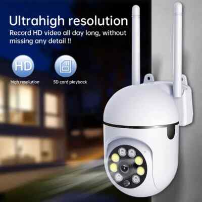 UK 1080P IP Kamera Wireless WIFI Outdoor CCTV HD PTZ Smart Home Sicherheit IR Cam