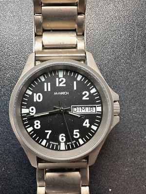 M-Watch Mondaine Sport Uhr Titanium Case  Swiss Made TagDatum Water resistent