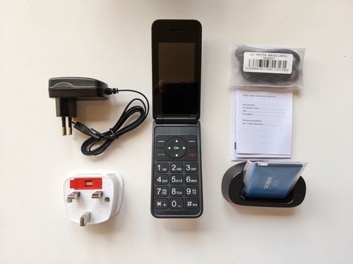 Telefono flip Alcatel 30.82 4G LTE SIM telefono flip gratuito - Clamshell adatto agli anziani - Foto 45 di 48