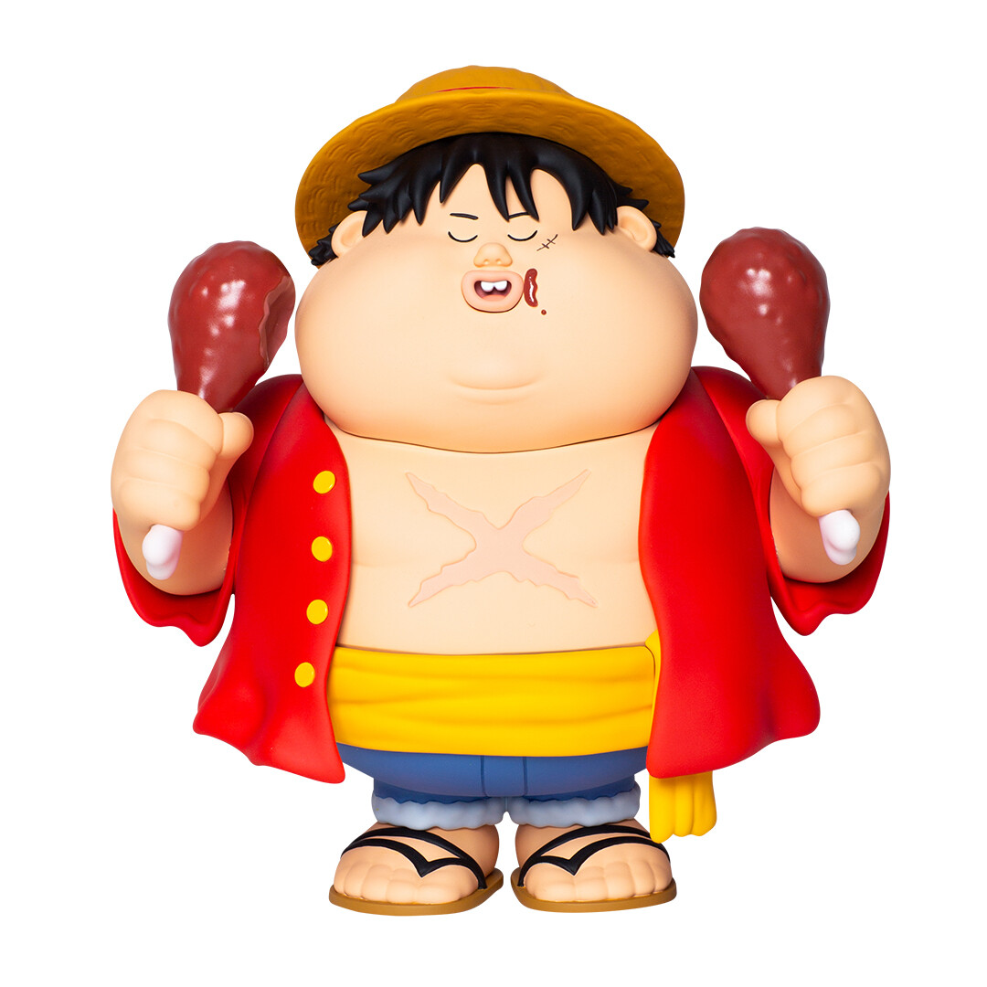 アニメ/ゲーム BANDAI - BUSTERCALL Chunky Monkey.D.Luffy Anime ONE PIECE BUSTERCALL Chunky Monkey D Luffy Soft Vinyl